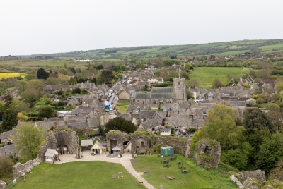 Corfe Castle Dorset UK 2024